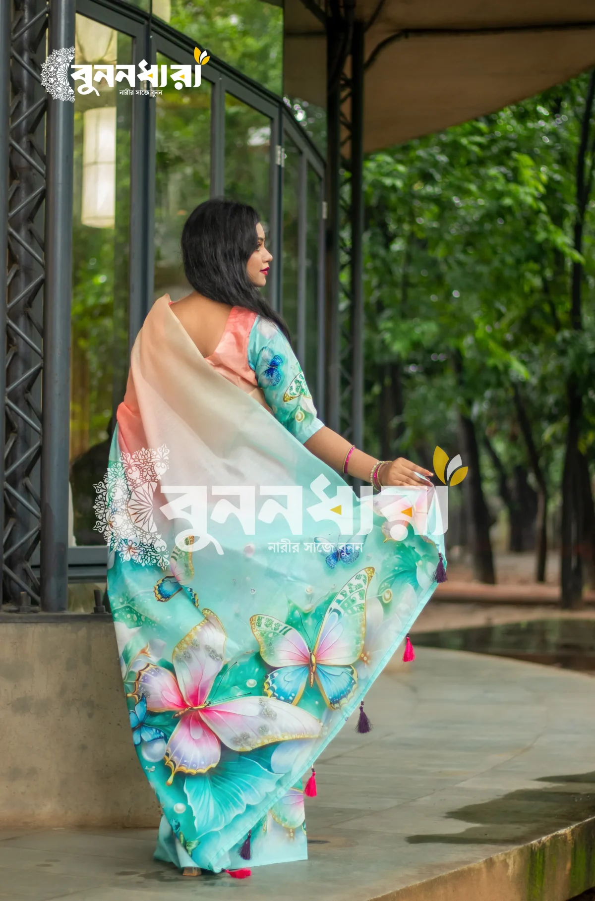 প্রিমিয়াম বাটারফ্লাই শাড়ি - Image 12