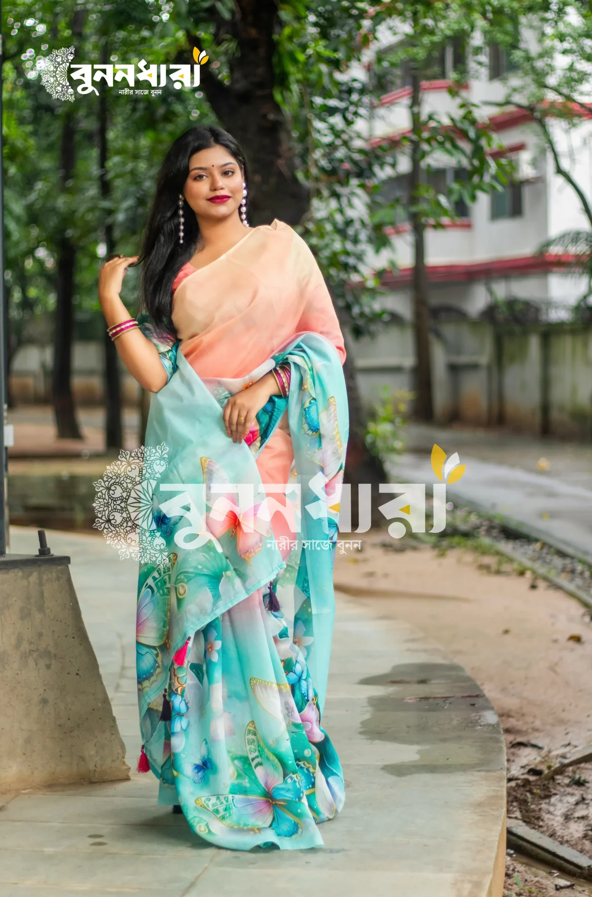 প্রিমিয়াম বাটারফ্লাই শাড়ি - Image 7