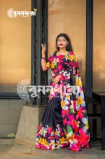 ফ্লোরাল এলিগেন্স শাড়ি - Image 6