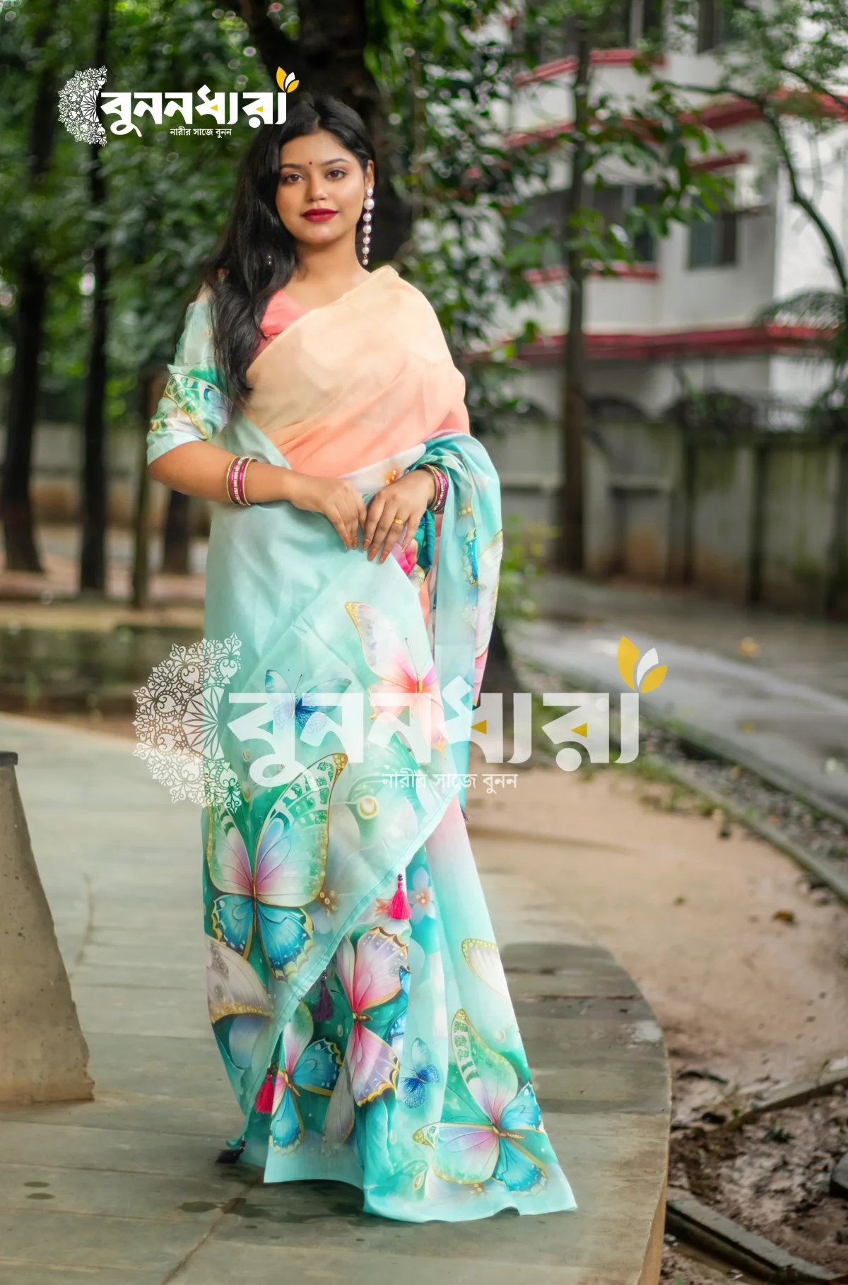 প্রিমিয়াম বাটারফ্লাই শাড়ি - Image 6