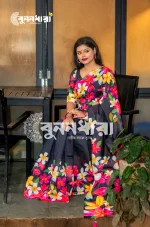 ফ্লোরাল এলিগেন্স শাড়ি - Image 5