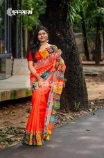 চান্দুরি সিল্ক শাড়ি - Image 7