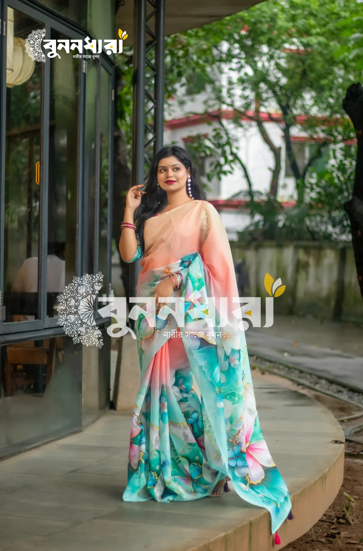 প্রিমিয়াম বাটারফ্লাই শাড়ি - Image 2