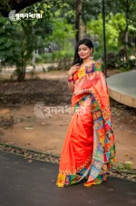 চান্দুরি সিল্ক শাড়ি - Image 8