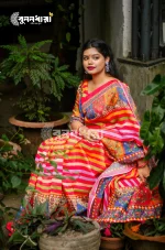 রঙিন মাধুরী শাড়ি - Image 4