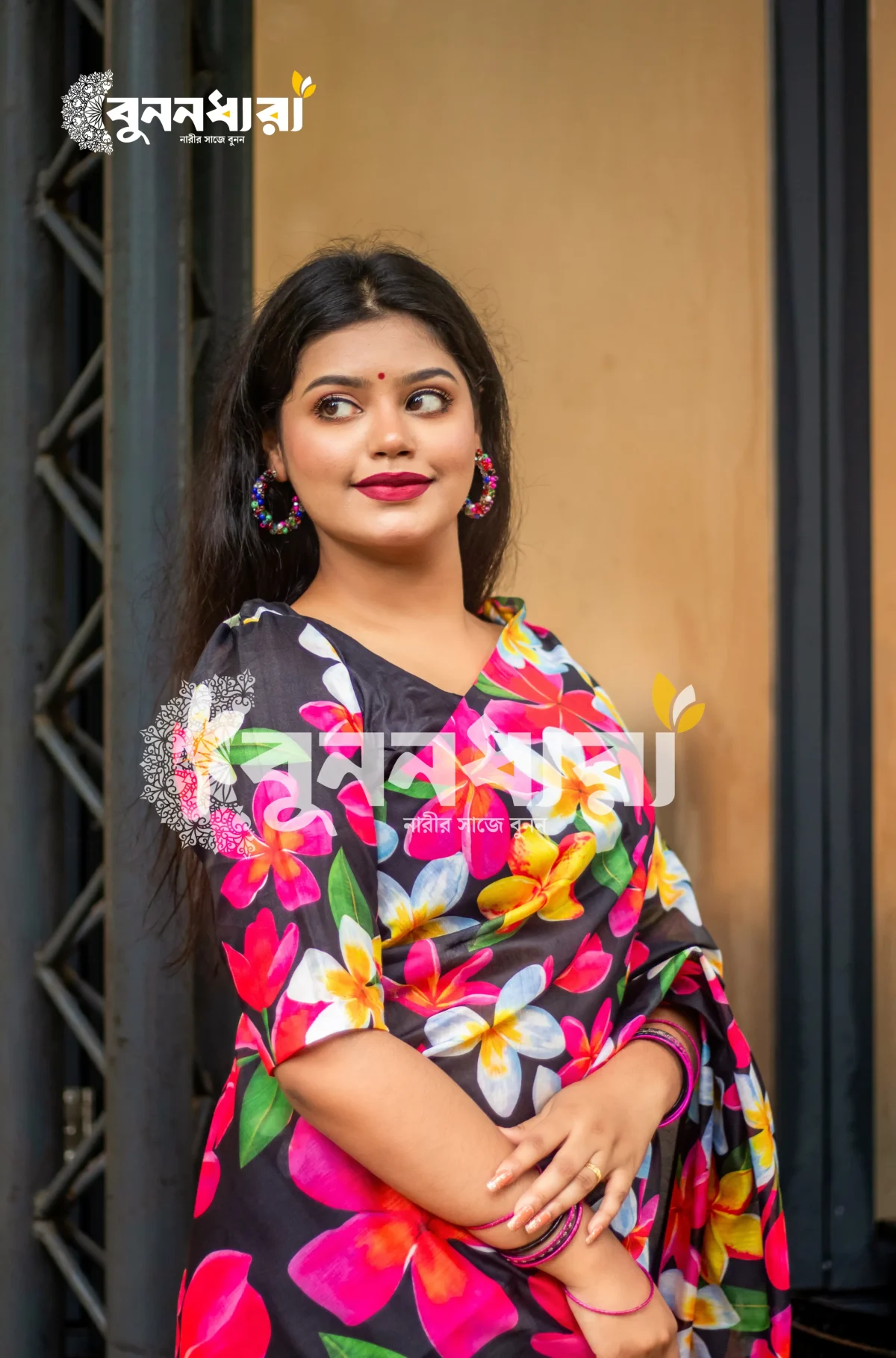 ফ্লোরাল এলিগেন্স শাড়ি - Image 11