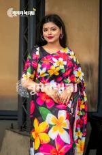 ফ্লোরাল এলিগেন্স শাড়ি - Image 10