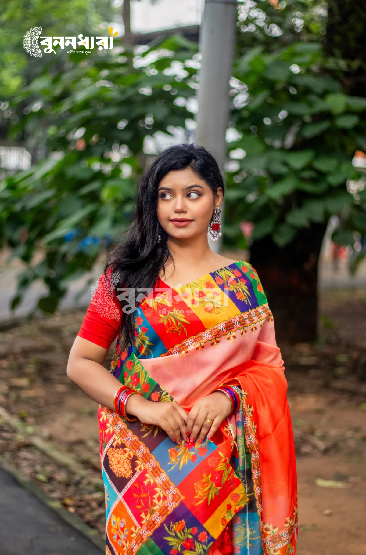 চান্দুরি সিল্ক শাড়ি - Image 2