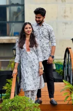 Shirt & Two Piece Couple Dress  C-103