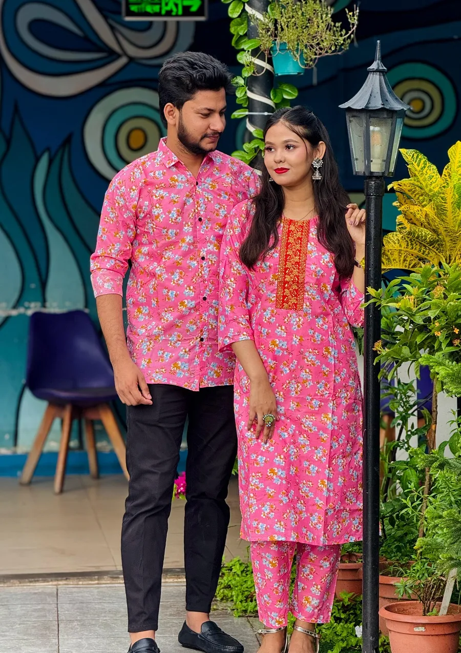 1759757368_L_4 Shirt & Two Piece Couple Dress C-104 - Image 1