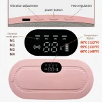 Heating Pad for Period Pain Relief & Slimming Vibration Massage Belt - Image 3